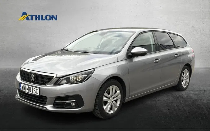 samochody osobowe Peugeot 308 cena 50000 przebieg: 113968, rok produkcji 2019 z Wołomin